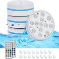 thumbnail image 1 of ZFYXGS Submersible Pond Lights Remote Control 13 Led Bright Rgb Led Light Double, 1 of 6