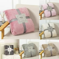 ZFYXGS Super Soft Warm Warm Plush Fleece Blanket Throw Rug Sofa Bedding