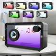 thumbnail image 1 of ZFYXGS Surrounding Transparent Bluetooth Speaker Dazzling Full Screen Sound System, 1 of 7