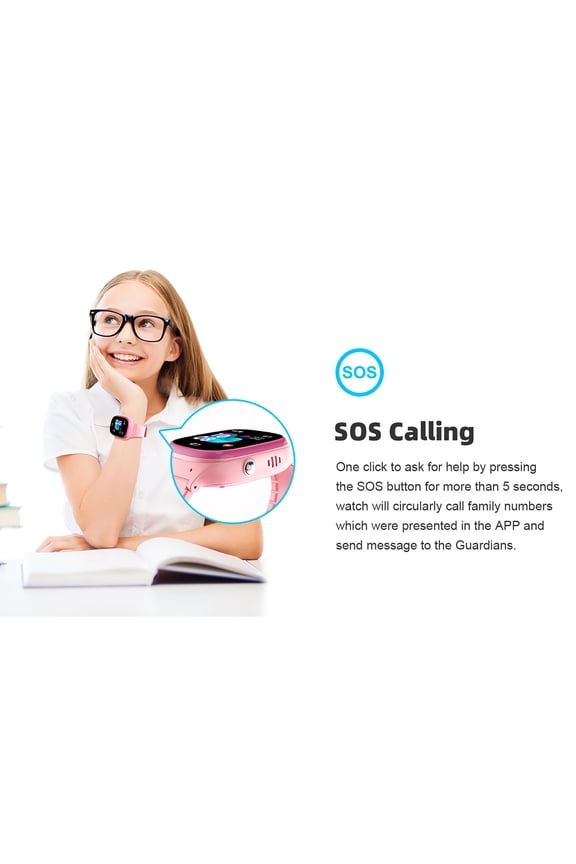 TD45 Children's Smart Watch, Primary School Children's Positioning Phone, Bracelet, Photo Taking, Multi Language