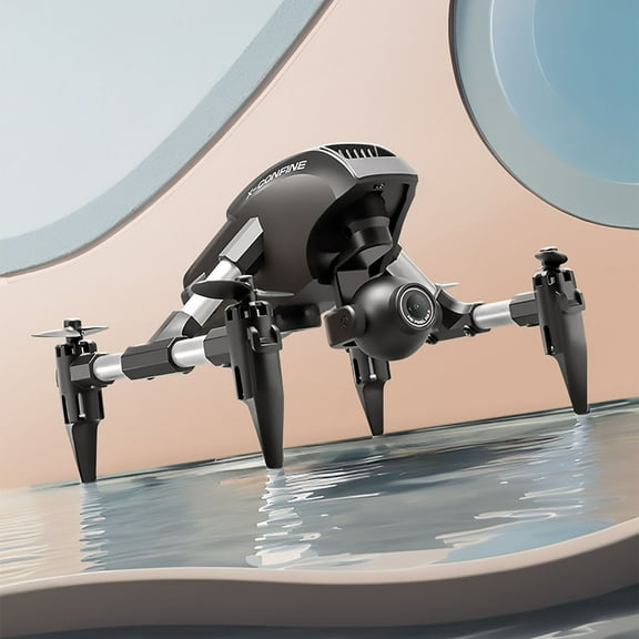 ZFYXGS Two 8K 120 Degree Wide-angle Aerial Cameras One Click Takeoff And Landing APP Control Fixed Height Hovering 360 Degree Rolling Drone Toys Gifts For Children