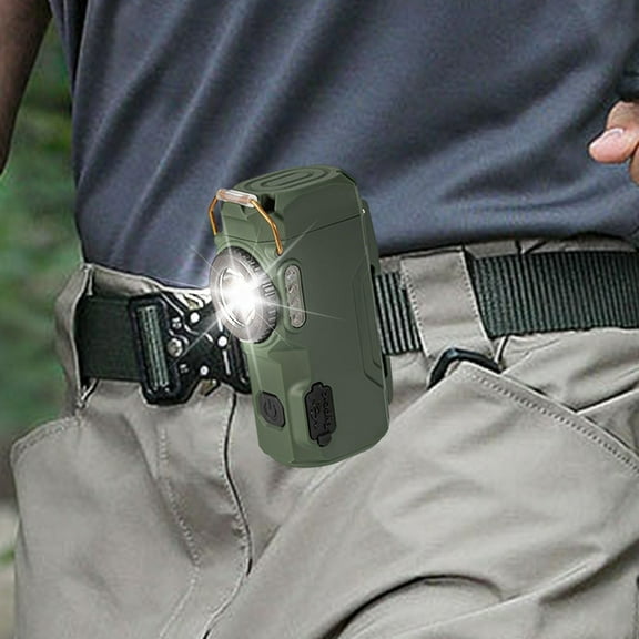 ZFYXGS USB Lighter Outdoor Lighter With Flashlight Windproof Lighter Recharge Gadgets