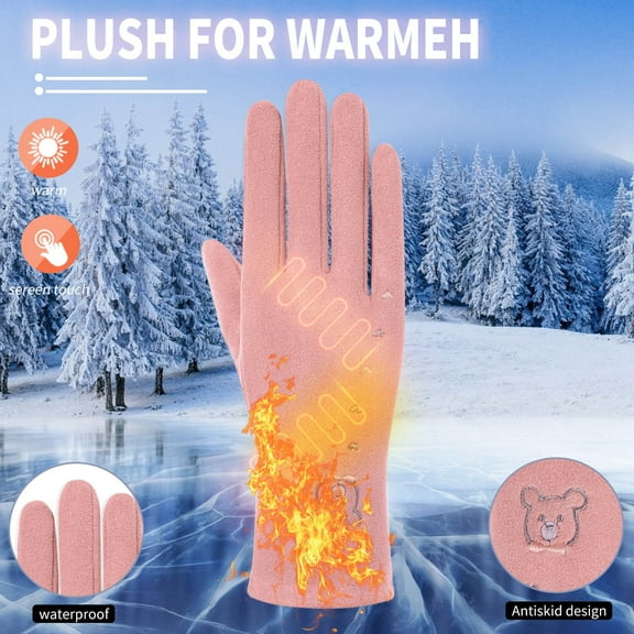 ZFYXGS Winter Gloves for Men and Women, Ski Gloves Cold Non-slip Warm Non-Slip Fashionable And Warm
