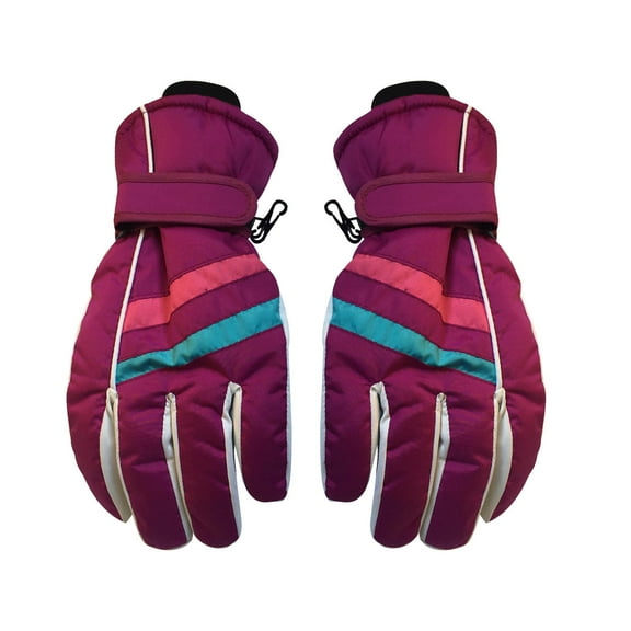 ZFYXGS Winter Gloves for Women, Winter Adult Ladies Ski Gloves Cold-proof,, Non-slip Warm Gloves
