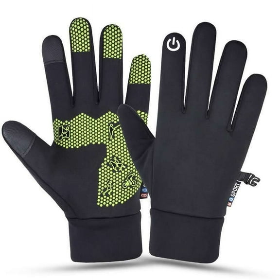 ZFYXGS Winter Gloves for Women and Men, Winter Plus Velvet to Keep Warm Wind and Cold Sports Game Gloves