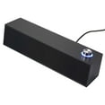 thumbnail image 1 of ZFYXGS Wired Bluetooth Speaker Multimedia Computer Desktop Long Strip Wooden Speaker Heavy, 1 of 1