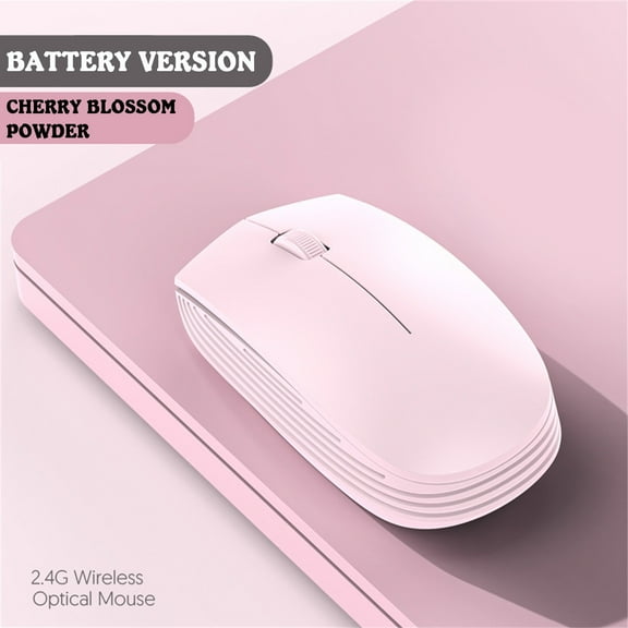 ZFYXGS Wireless Computer Mouse Desktop Notebook Business Office Portable Optical Mouse (battery Version)