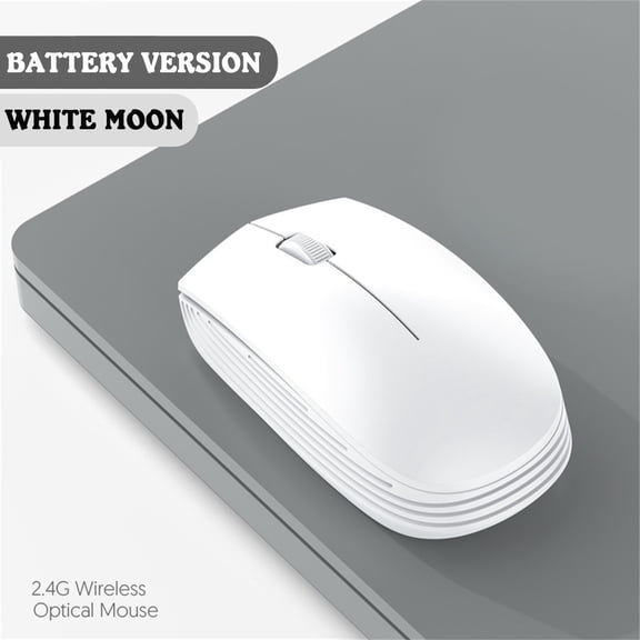 ZFYXGS Wireless Computer Mouse Desktop Notebook Business Office Portable Optical Mouse (battery Version)