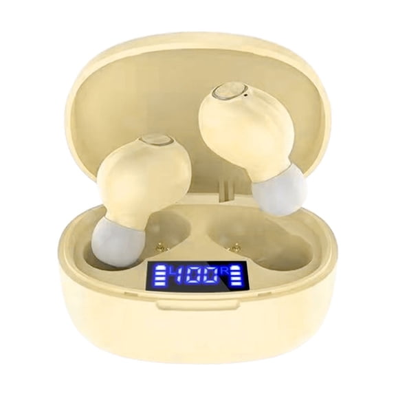 ZFYXGS Wireless Earbuds, Bluetooth Headphones Noise Cancelling LED Display Waterproof with Charging Case, In-Ear Earbuds for Sports Running Computer Laptop and Work