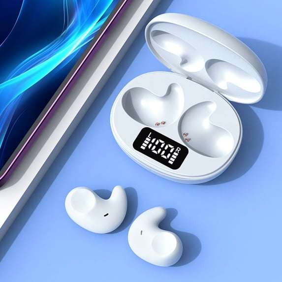 ZFYXGS Wireless Earbuds, Bluetooth Headphones Noise Cancelling Waterproof with Charging Case, In-Ear Earbuds for Sports Running Computer Laptop and Work