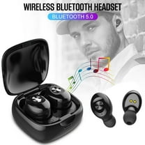 ZFYXGS XG12 Bluetooth Earbuds, 5.0 Wireless Earbuds Noise Cancelling In-Ear Earbuds Hihg-Fidelity Stereo Black