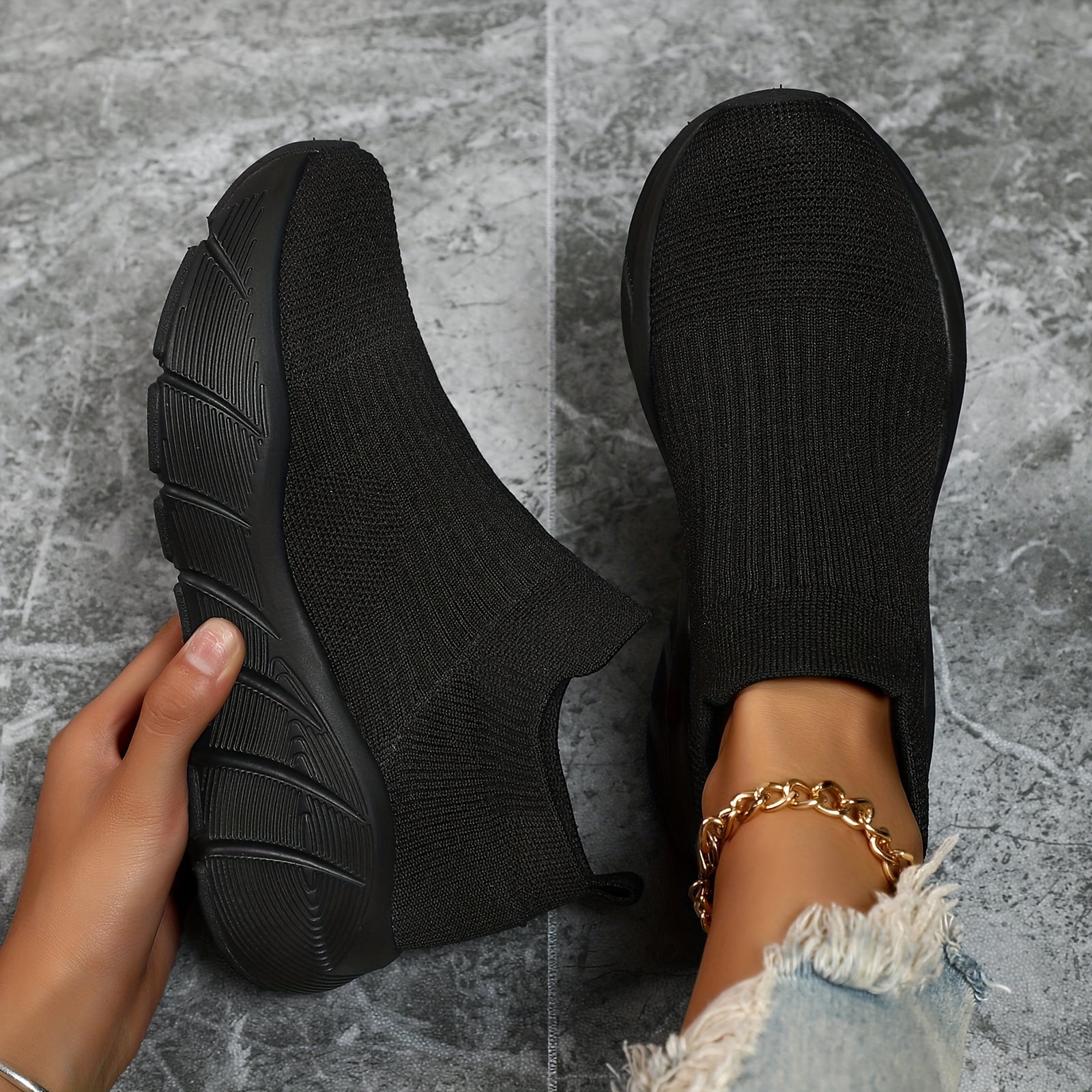 Women Slip On Shoes Effortless Lightweight Flexible Sole For All Day Comfort Casual Everyday Wear