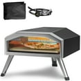 ZGBY 13" Outdoor Pizza Oven Portable MultiFuel Gas/Propane Pizza Oven