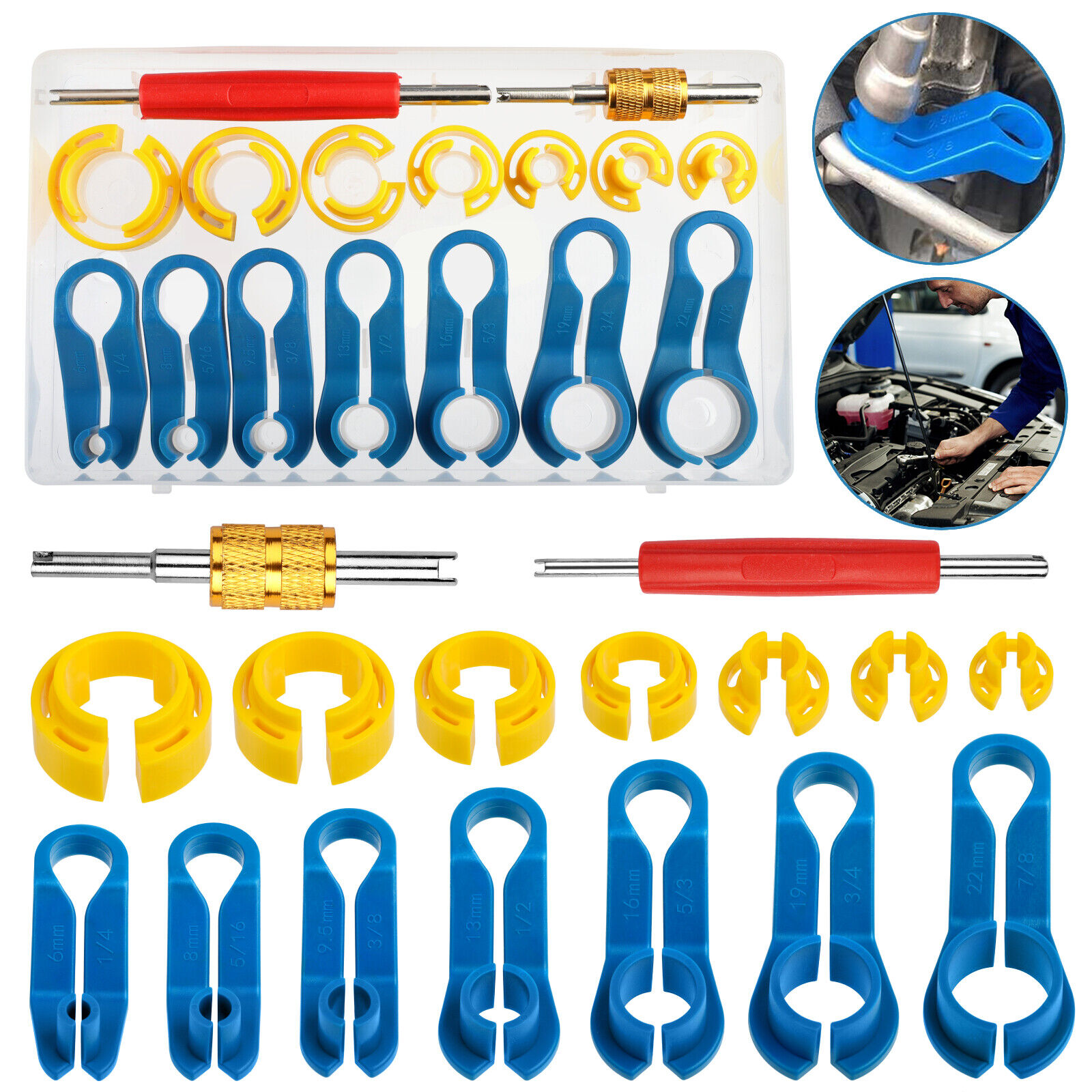 ZGBY 16PCS AC Disconnect Fuel Line Disconnect Tool Set "“ Car Removal