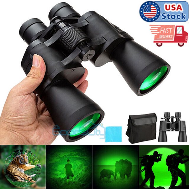 ZGBY 180X100 Day/Night Vision Binoculars Goggles Zoom Telescope Hunting