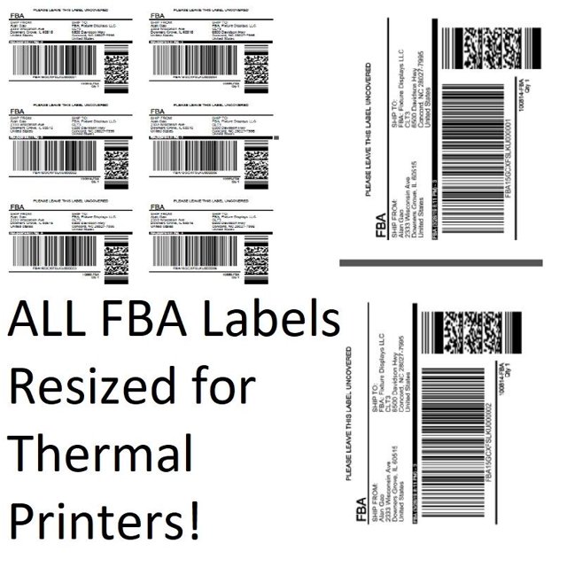 ZGBY 1M Amazon Fba Label Split Resizer Software Print To Thermal