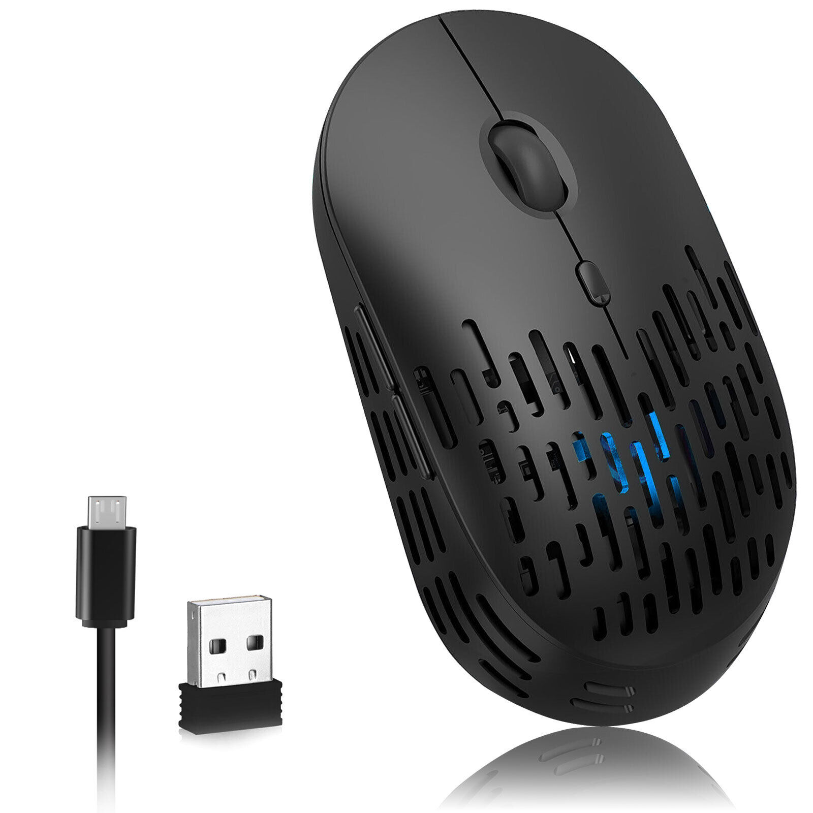 ZGBY 2.4GHz Wireless Optical Gaming Mouse w/ USB Receiver for Laptop