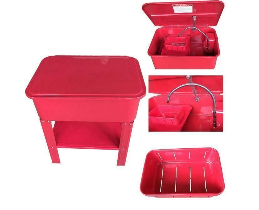 ZGBY 20 Gal Gallon Portable Auto Parts Washer Electric Solvent Pump