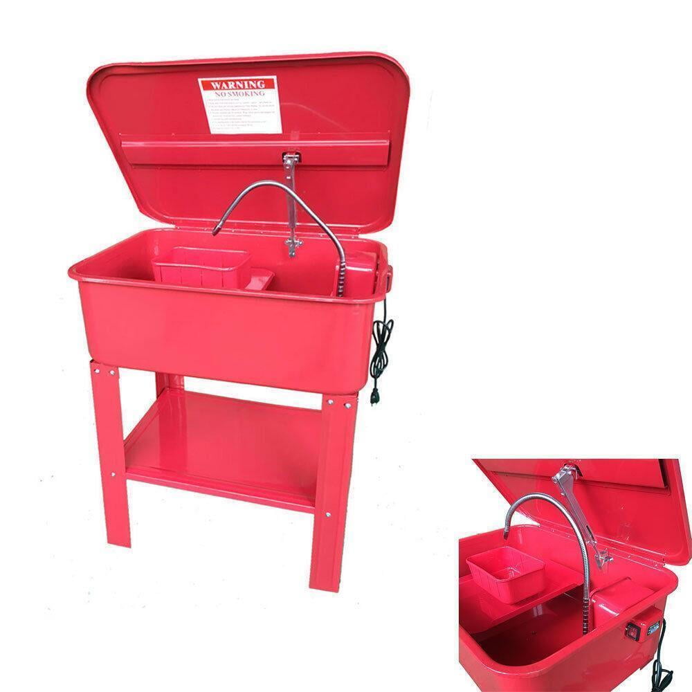 ZGBY 20 Gallon Large Electric Parts Washer Cleaning Auto Part General Purpose Solvent