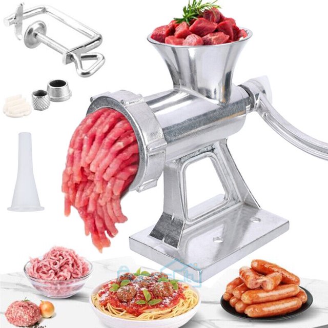 ZGBY 2024 Meat Grinder Heavy Duty Manual Sausage Filler Pasta Maker