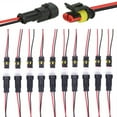 ZGBY 20X Car Waterproof Electrical Wire Cable Connector Male Female