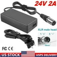 ZGBY 24V 2A Xlr Electric Scooter Battery Charger For GoGo Elite Traveller Plus Tzora