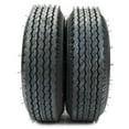 ZGBY 2Pcs 4.80/4.008 Trailer Tires Lrb 4 Ply Bias Load Range B 4.80X8