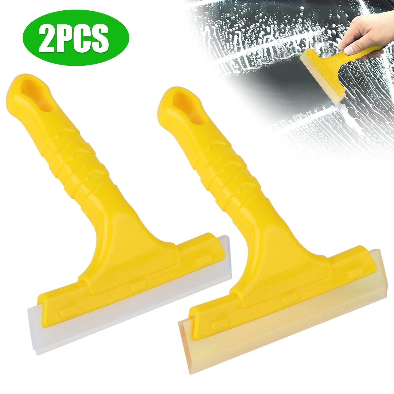 ZGBY 2X Silicone Squeegee For Window Glass Shower Door Car Windshield