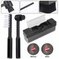 ZGBY 3 in1 Vinyl Record Cleaning Brush Set Stylus Velvet Antistatic