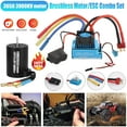ZGBY 3650 3900KV Brushless Motor 120A ESC Combo Set for 1/10 RC Car