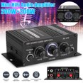 ZGBY 400W 12V 2 Channels Digital Stereo Audio Power Amplifier HiFi Bass