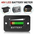 ZGBY 48V LED Battery Indicator Meter Gauge for EZGO Club Car Yamaha