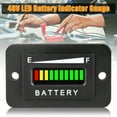 ZGBY 48V Volt Battery Indicator Meter Gauge for Ezgo Club Car Yamaha