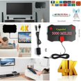 ZGBY 4K Indoor Digital Tv Hdtv Antenna 5000 Miles Hdtv Smart Antenna