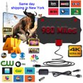 ZGBY 980 Miles 1080P Outdoor Amplified Hdtv Digital Tv Antenna Long