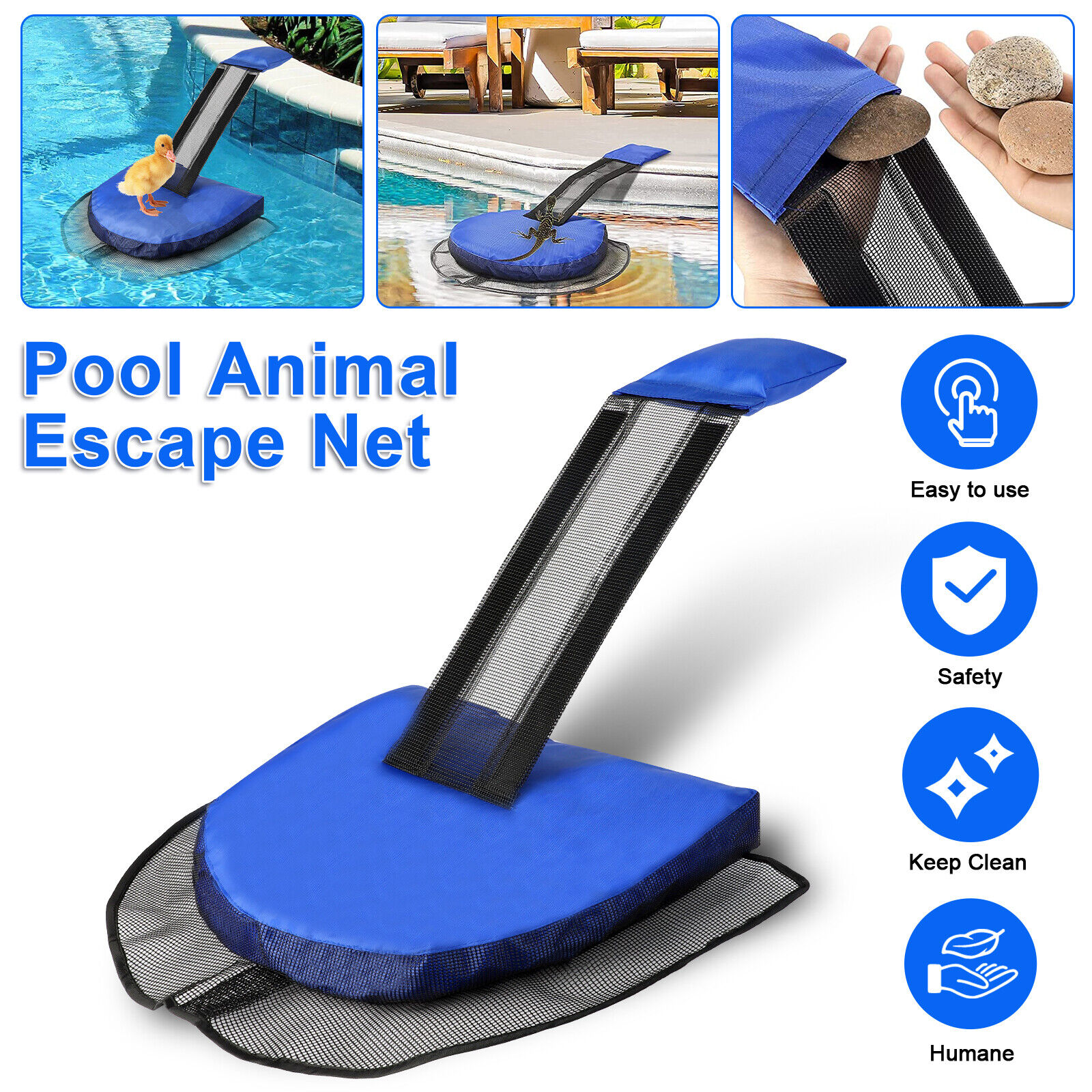 ZGBY Animal Saving Escape Ramp Swimming Pool Floating Pad Rescue For