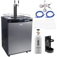 ZGBY Beer Kegerator Draft Beer Dispenser Full Size Keg Refrigerator