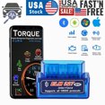 ZGBY Car Bluetooth Obd2 Code Scanner Reader Automotive Tool Obdii Elm