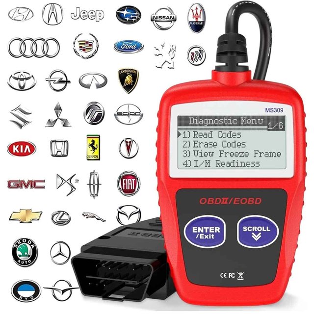 ZGBY Car Fault Obd2 Code Reader Automatic Check Engine Diagnostic Tool