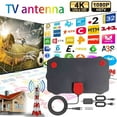 ZGBY Digital Indoor Tv Antenna Hdtv Amplified Signal Hd 4K 1080P 5600