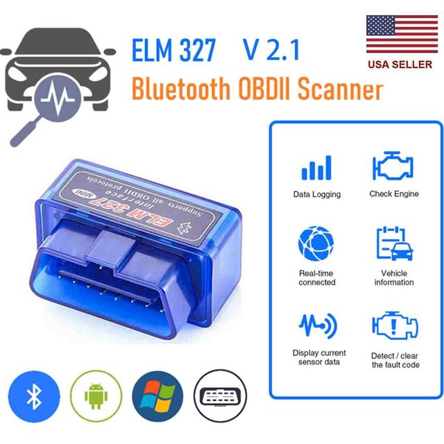 ZGBY Elm327 Bluetooth Obd2 Obdii Car Code Reader Scanner Tool