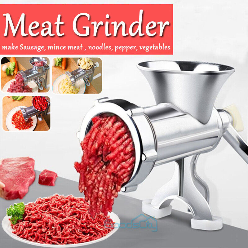 ZGBY Food Meat Grinder Meat Grinder Mincer Stuffer Manual Sausage