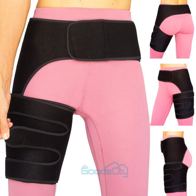 ZGBY Groin Hip Brace Sciatica Support Wrap Hamstring Compression