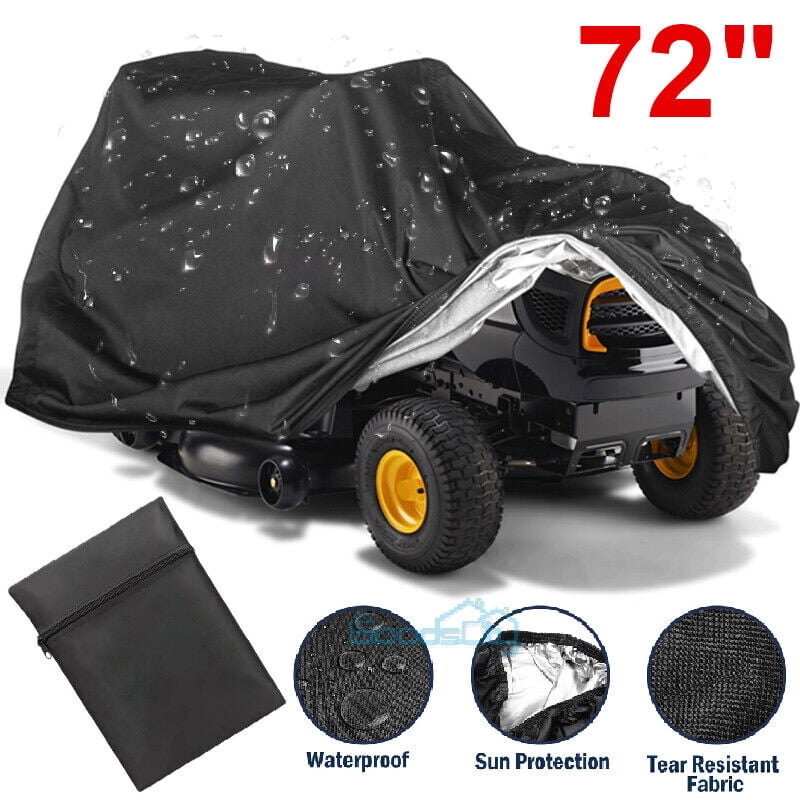 ZGBY Heavy Duty Waterproof Riding Lawn Mower Cover Tractor Uv