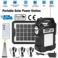 ZGBY Portable Power Station Solar Generator Panel Power Bank Outlet