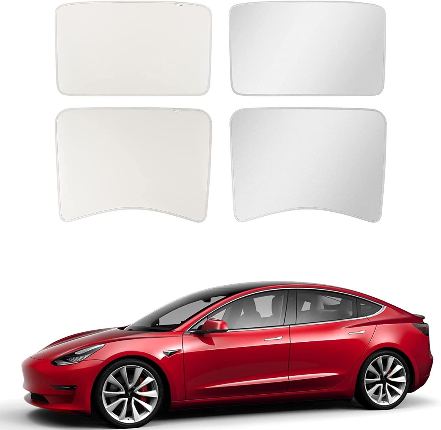 ZGBY Sun Shade For Tesla Model 3 Sunroof Glass Roof Sunshade Uv/Heat