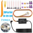 ZGBY Universal Dash Cam Hardwire Kit Mini Type C Hard Wire Cable Fuse