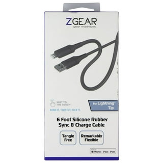 ZGEAR-6FT-Silicone-USB-A-to-