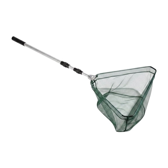 ZGTOYS All In Triangular Landing Net For • Handle Mesh Net For Freshwater Saltwater Angling
