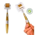 thumbnail image 1 of ZGTS Derma Roller Skin Care Cosmetic Microdermabrasion Instrument Titanium Micro Needle 0.25mm, 1 of 5